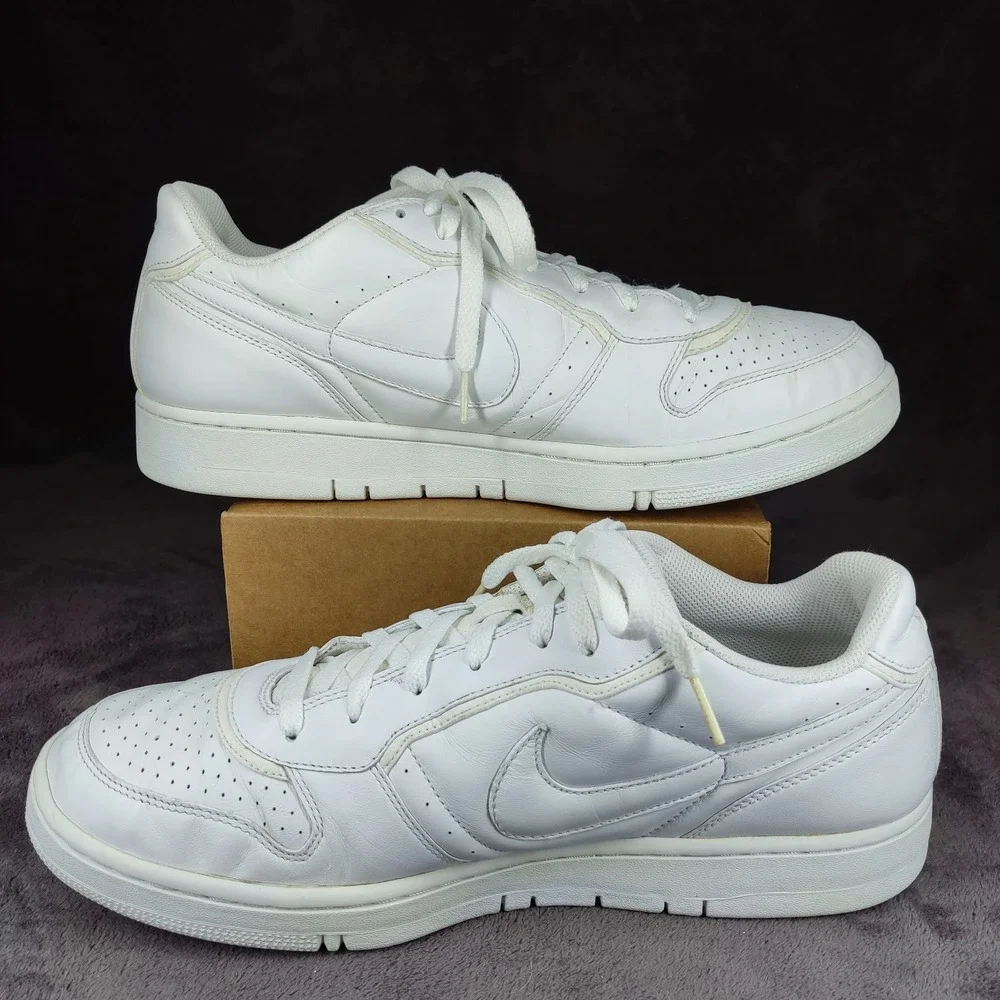 Nike Air Prestige‎ III Men Size 13 Sneaker White Leather